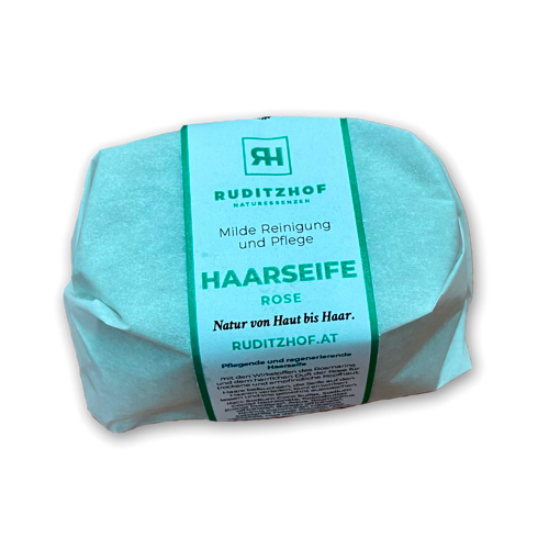 Haarseife Rose